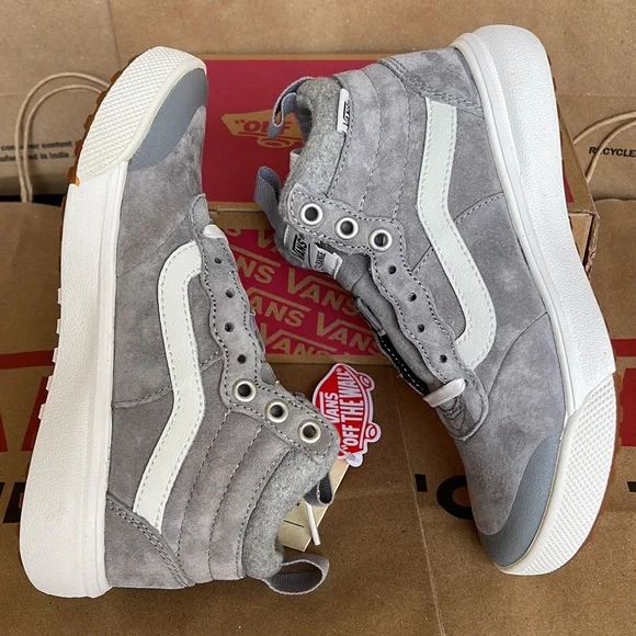 Vans Ultrarange Hi MTE Wool Frost Gray sneakers WMNS boots - Picture 12 of 16